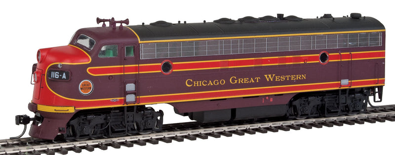 EMD FP7 Phase I w/LokSound & DCC -- Chicago Great Western