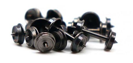 Metal Wheelsets -- 36" Diameter, .554 Axle Length - 100 Axles