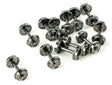 33" High-Detail Brass Insulated Wheelsets -- For Micro-Trains(R) Trucks 12 Axles
