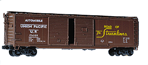 50' AAR Standard Double-Door Boxcar -- UP