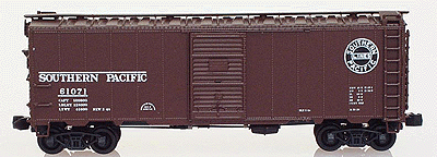 40' 12 Panel Boxcar -- Southern Pacific (Boxcar Red, white lettering)