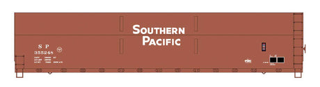 FMC Welded-Side Wood Chip Gondola - Ready to Run - Value Line -- Southern Pacific (Boxcar Red)