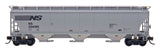 Trinity 5161 Cubic Foot Covered Hopper - Ready to Run -- Norfolk Southern (gray, black)-2