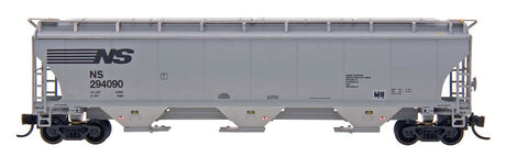 Trinity 5161 Cubic Foot Covered Hopper - Ready to Run -- Norfolk Southern (gray, black)-2