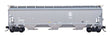 Trinity 5161 Cubic Foot Covered Hopper - Ready to Run -- Illinois Central (gray, white, Striped I Logo)