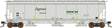 Trinity 5161 3-Bay Covered Hopper - Ready to Run -- Agrium GACX (gray, green, black, yellow conspicuity marks)