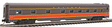 Pullman-Standard 10-5 Sleeper - Assembled Centralia Car Shops Model -- Illinois Central