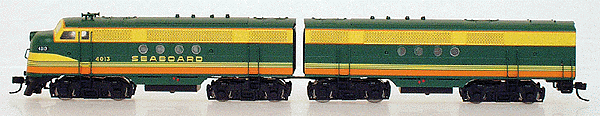 EMD FT A-B Set - Standard DC -- Seaboard (Citrus Scheme)