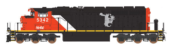 EMD/GMDD SD40-2W - Standard DC -- New Hope & Ivyland #5342 (Ex-CN, black, red, white, North America Logo)-1