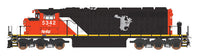 EMD/GMDD SD40-2W - Standard DC -- New Hope & Ivyland #5342 (Ex-CN, black, red, white, North America Logo)
