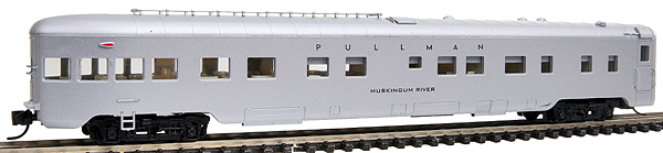 2-1-1 Observation-Buffet-Lounge - Ready to Run -- Pullman (aluminum)