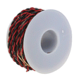 #20 Gauge 2-Conductor Hookup Wire -- 25' (black & red)