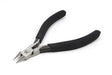 Sharp-Pointed Side Cutter for Plastic Sprues -- Black PVC Grip
