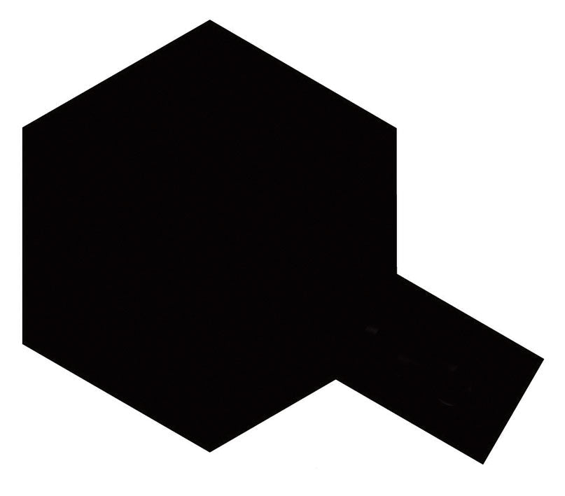 Lacquer Paint 1/3oz 10ml -- LP-5 Semi Gloss Black