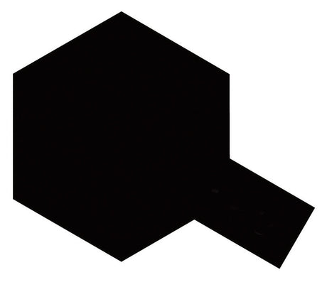 Lacquer Paint 1/3oz 10ml -- LP-5 Semi Gloss Black