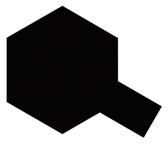 Lacquer Paint 1/3oz 10ml -- LP-5 Semi Gloss Black