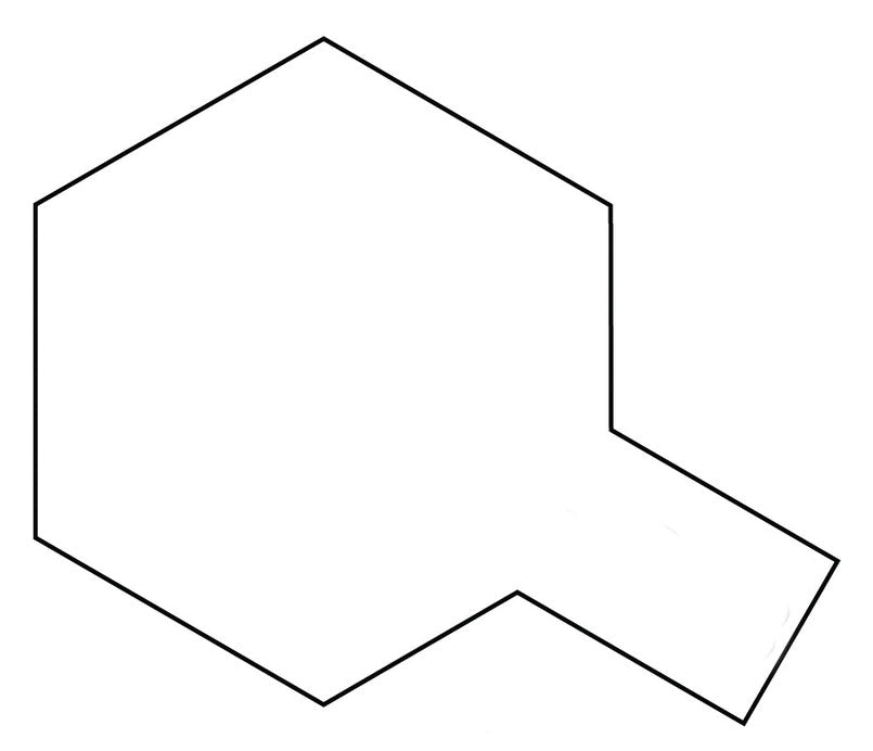Lacquer Paint 1/3oz 10ml -- LP-23 Flat Clear