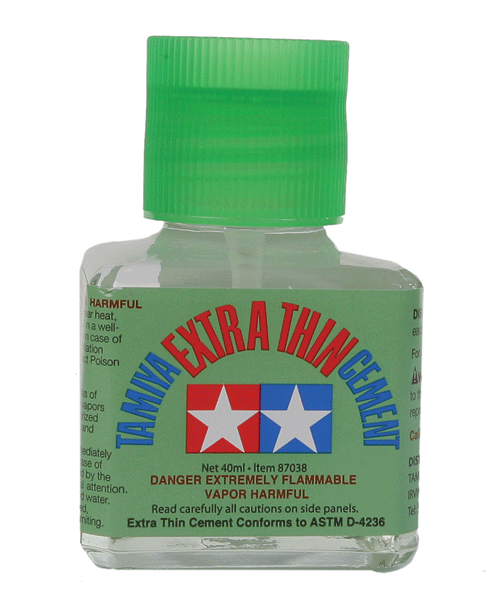 Liquid Plastic Cement -- Extra Thin - 1.4oz  40mL