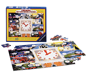 Puzzle -- Thomas The Tank Engine Clock Puzzle (60 Pieces)