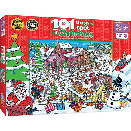 Puzzle -- 101 Things to Spot at Christmas (101 Pieces)