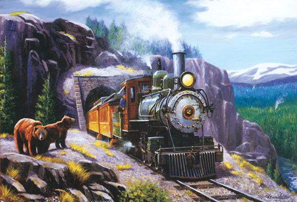 Bear Mountain Puzzle -- 1000 Pieces