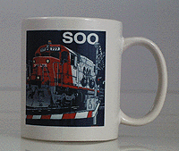 11oz Ceramic Coffee Mug -- SOO SD 40 (Dishwasher/Microwave Safe)