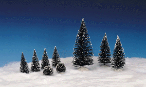 Assorted Pine Trees 9/