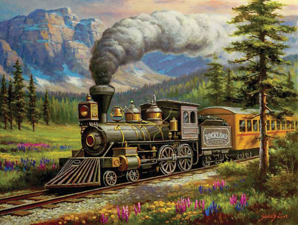 Rockland Express Jigsaw Puzzle -- 500 Pieces