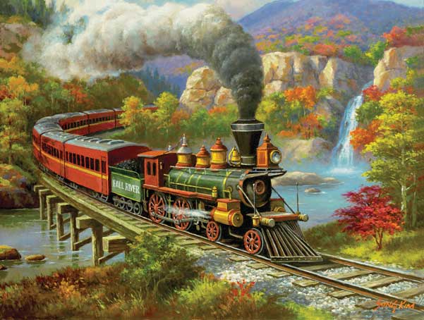 Puzzle -- Fall River Limited (500 Pieces)
