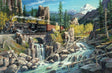 Rails West Jigsaw Puzzle -- 1000 Pieces, 19 x 30"  48.3 x 76.2cm