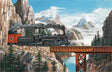 Summit Pass Train Puzzle -- 1000 Pieces - 19 x 30" 48.3 x 76.2cm