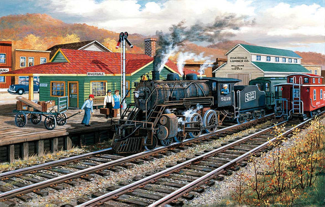 Memory Junction Jigsaw Puzzle -- 1000 Pieces, 19 x 30"  48.3 x 76.2cm