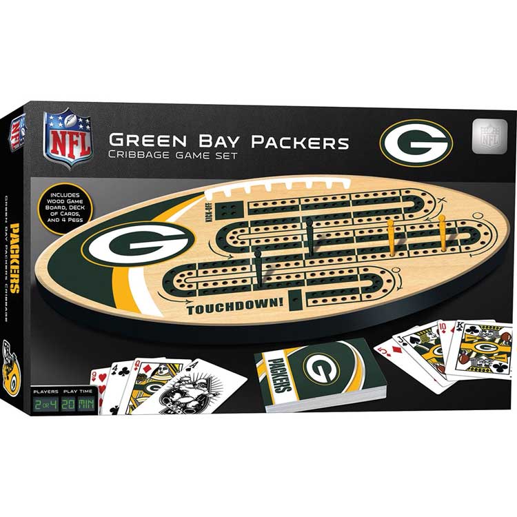 Cribbage Board -- Green Bay Packers