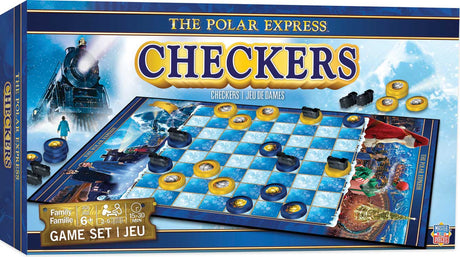The Polar Express(TM) -- Checkers Board Game