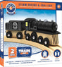 Lionel(R) Collector's Steam Engine and Coal Car Wood Train Only