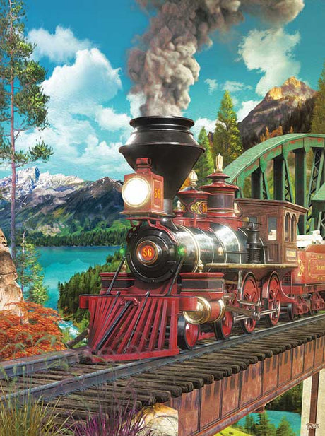 Number 56 Jigsaw Puzzle -- 500 Pieces, 18 x 24"  45.7 x 61cm