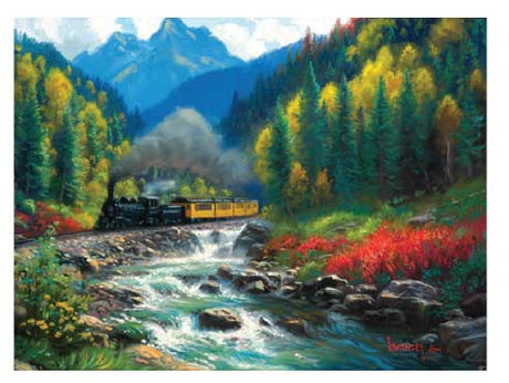 Puzzle -- Durango & Silverton (1000 Pieces) 20 x 27"  50.8 x 68.6cm