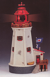 Windy Atoll Lighthouse w/Rotating Beacon