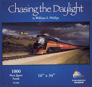 Puzzle -- Chasing The Daylight 1000 piece 16 x 34"