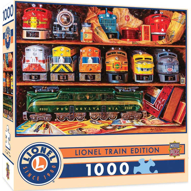 Puzzle -- Lionel(R) Trains Well-Stocked Shelves (1000 Pieces)