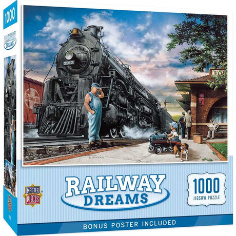Railway Dreams Puzzle -- 1000 Pieces-1