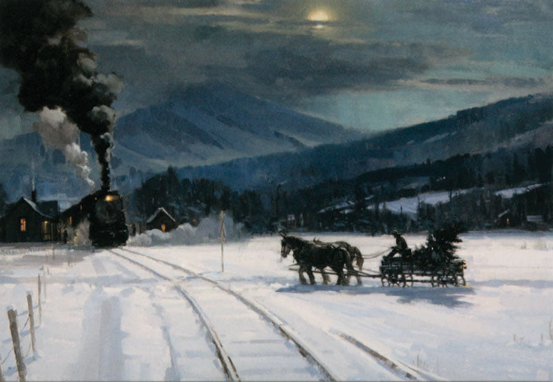 Winter Crossing Holiday Cards pkg(10)