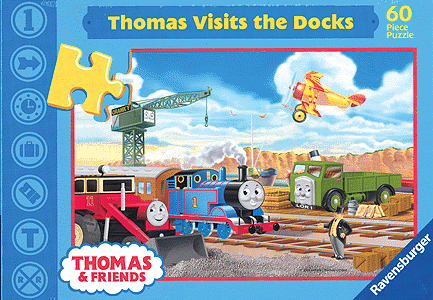 Puzzle -- Thomas Visits The Docks - 60 Pieces