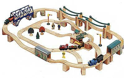 Thomas the Tank Engine & Friends Wooden Railway System -- Bridge and Tunnel Set