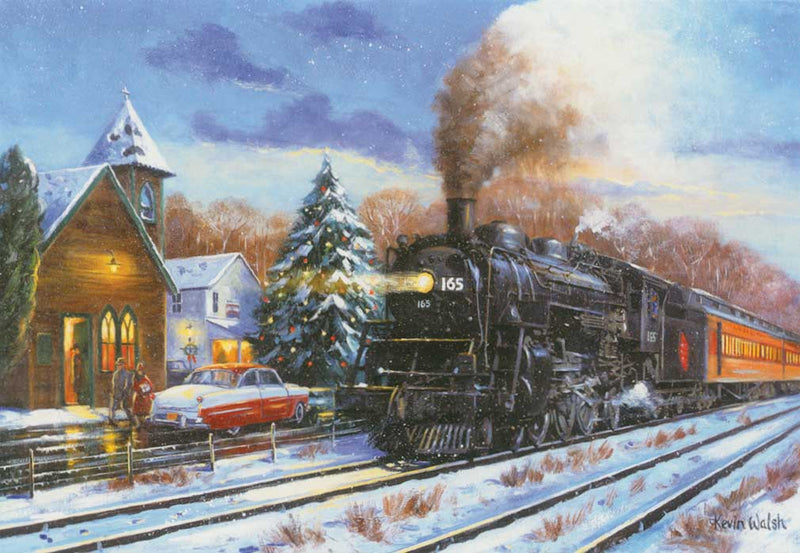 Milwaukee Road 4-6-2 Pacific Christmas Cards -- With Envelopes pkg(10)