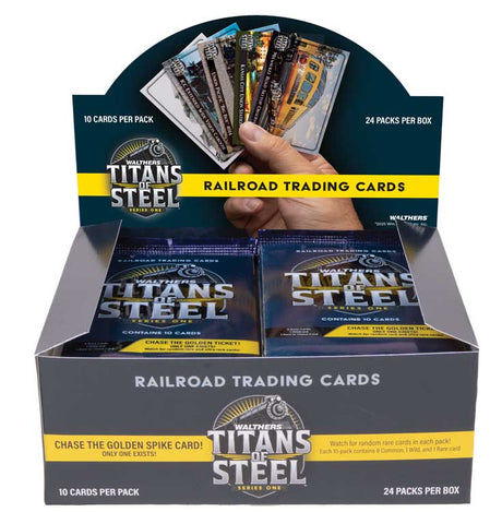 Hobby Box - Titans of Steel(TM) -- Includes 24 Series One Trading Card Packs-2