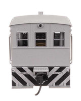 Plymouth ML-8 Industrial Switcher - Standard DC -- Silver with Black Stripes-4