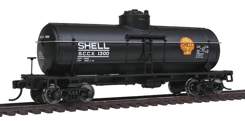 36' 10,000-Gallon Tank Car - Ready to Run -- Shell SCCX #1300