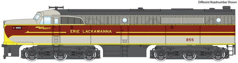 Alco PA - Standard DC -- Erie Lackawanna #860 (gray, maroon, yellow, black) *PROJECT CANCELLED*