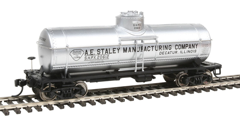 36' 10,000-Gallon Tank Car - Ready to Run -- A.E. Staley SHPX #20612-1